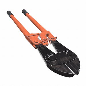 Bolt Cutter Low Poly