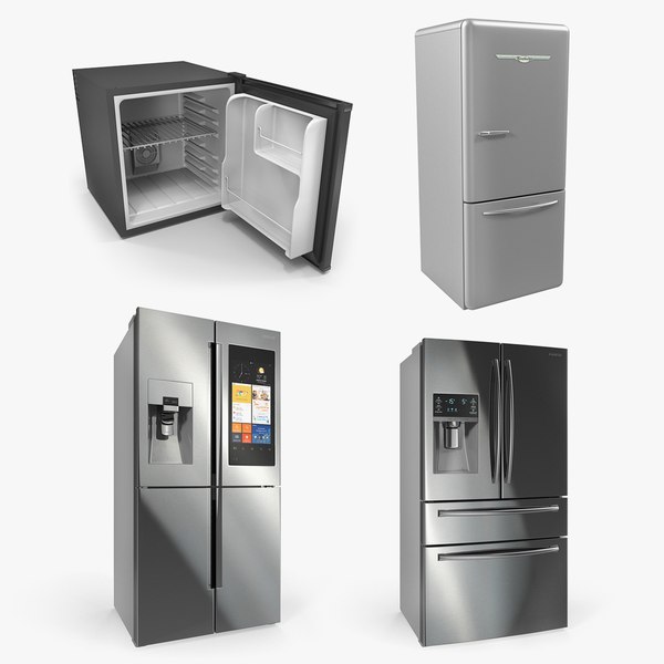 3D Mini-Fridge Models | TurboSquid