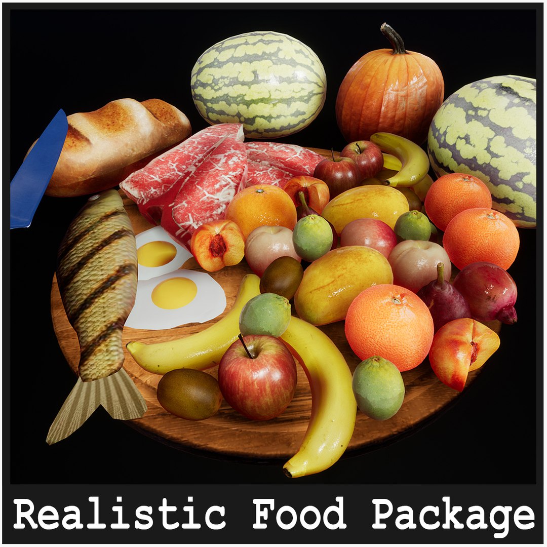 Food Props I 40 Variations 3D - TurboSquid 1984542