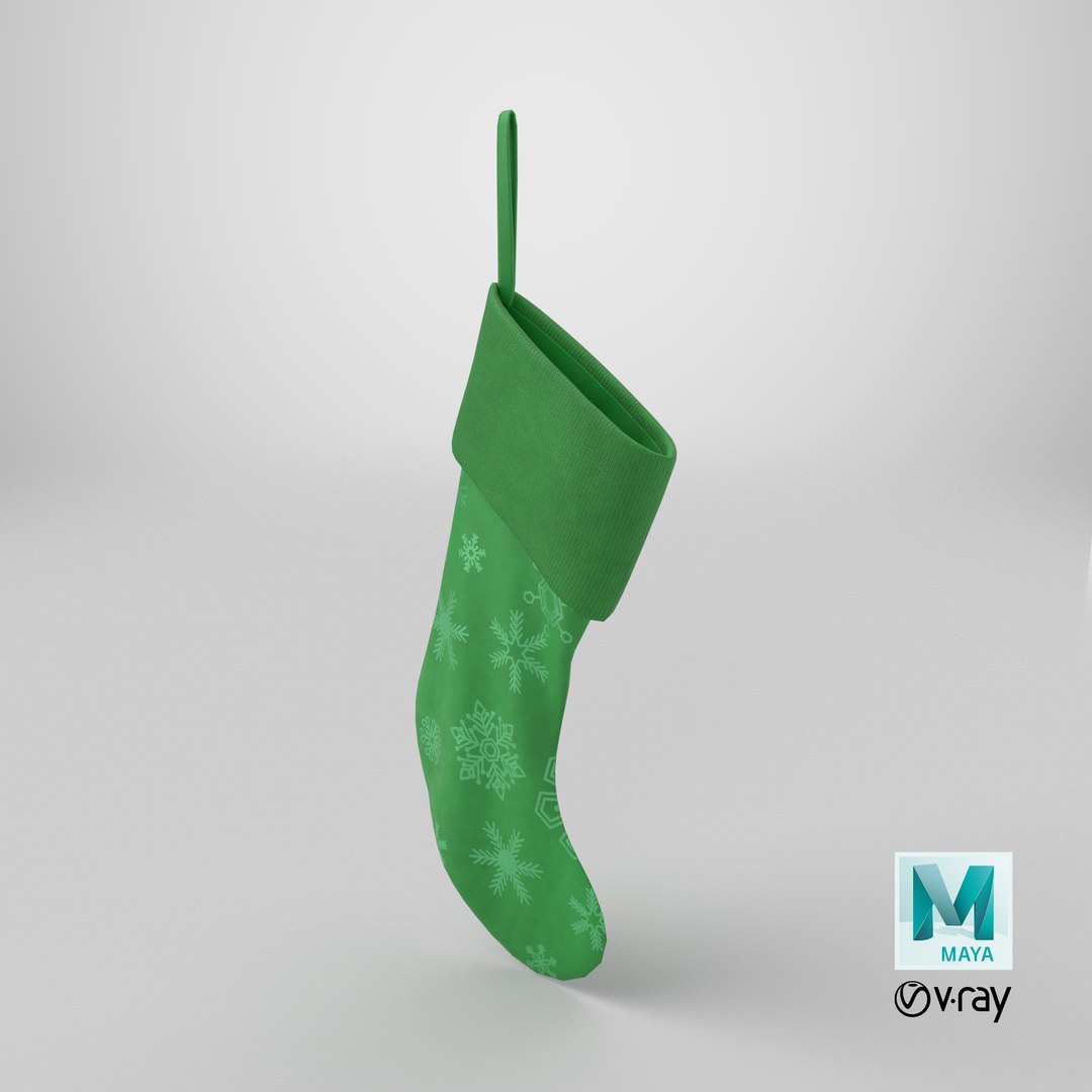 Christmas Stocking Green 4 v2 3D model https://p.turbosquid.com/ts-thumb/4c/VDWGEU/xL/stemcell_maya_vray_render/png/1774285987/1920x1080/fit_q87/e7d125b7bd17bb585a35aea439727025f0589d7c/stemcell_maya_vray_render.jpg