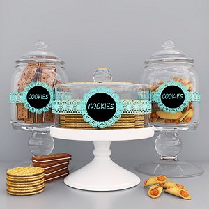 Cookies 3D model