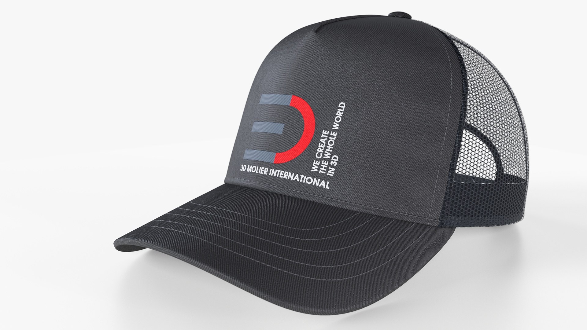 Baseball Cap 3DMI 3D model preview