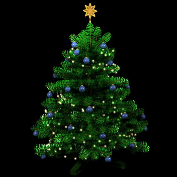 3d Model Of Christmas Tree