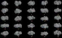 25 Volumetric Clouds Pack (.obj / vdb / exr sprites)