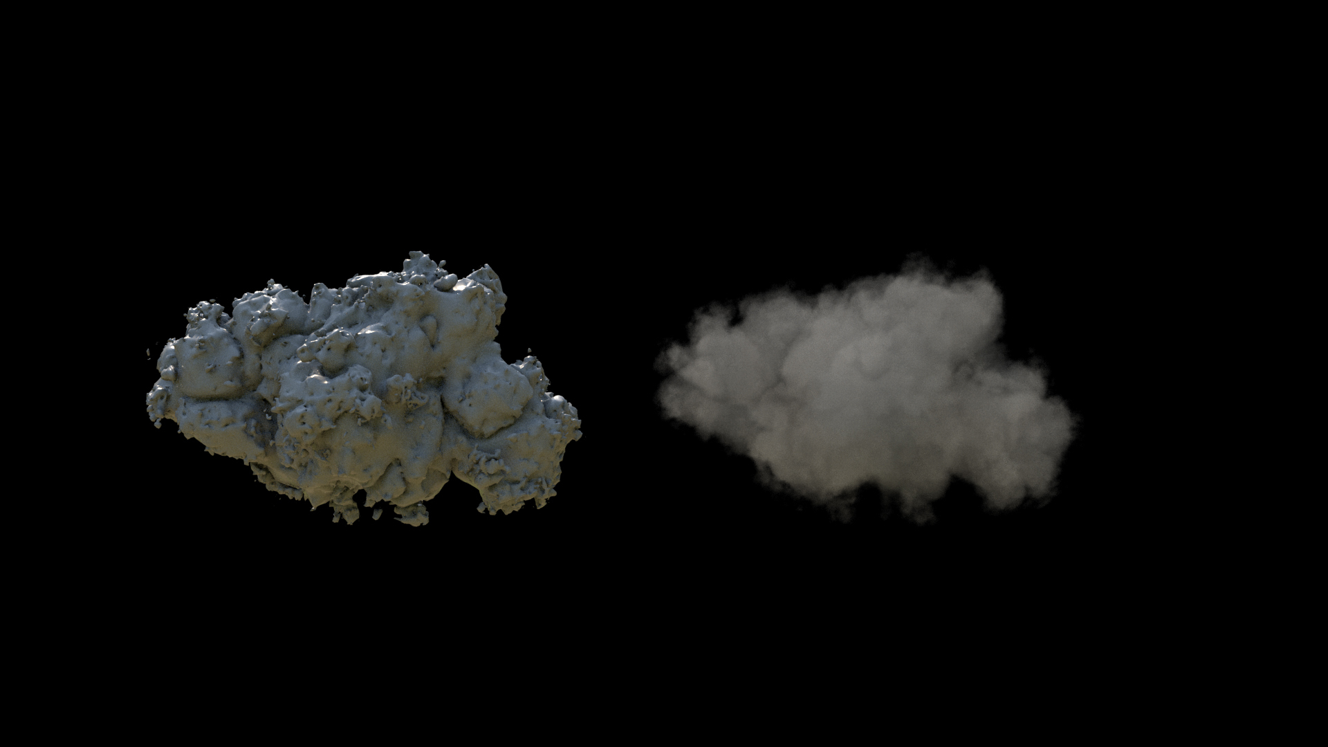 3d 25 Volumetric Clouds Vdb Model