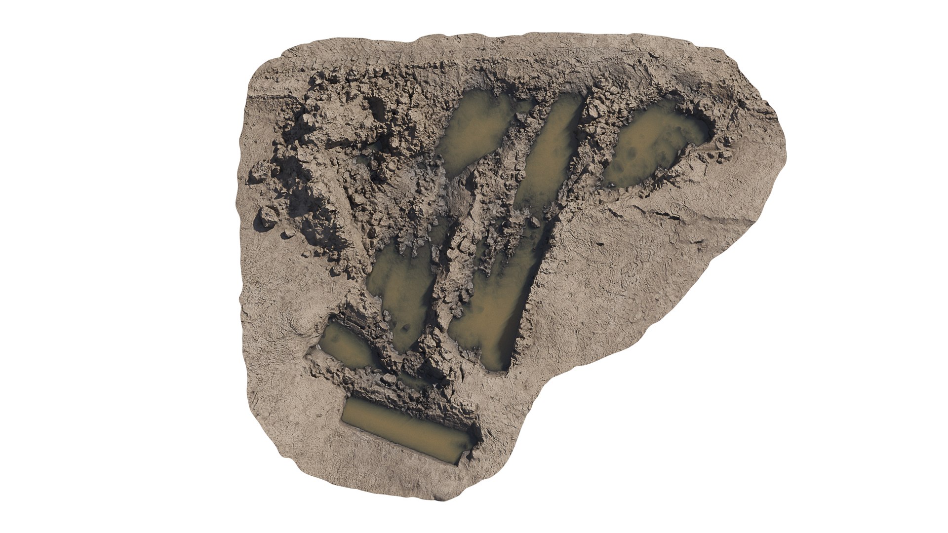 3D Model The Mud Pit - TurboSquid 1915027