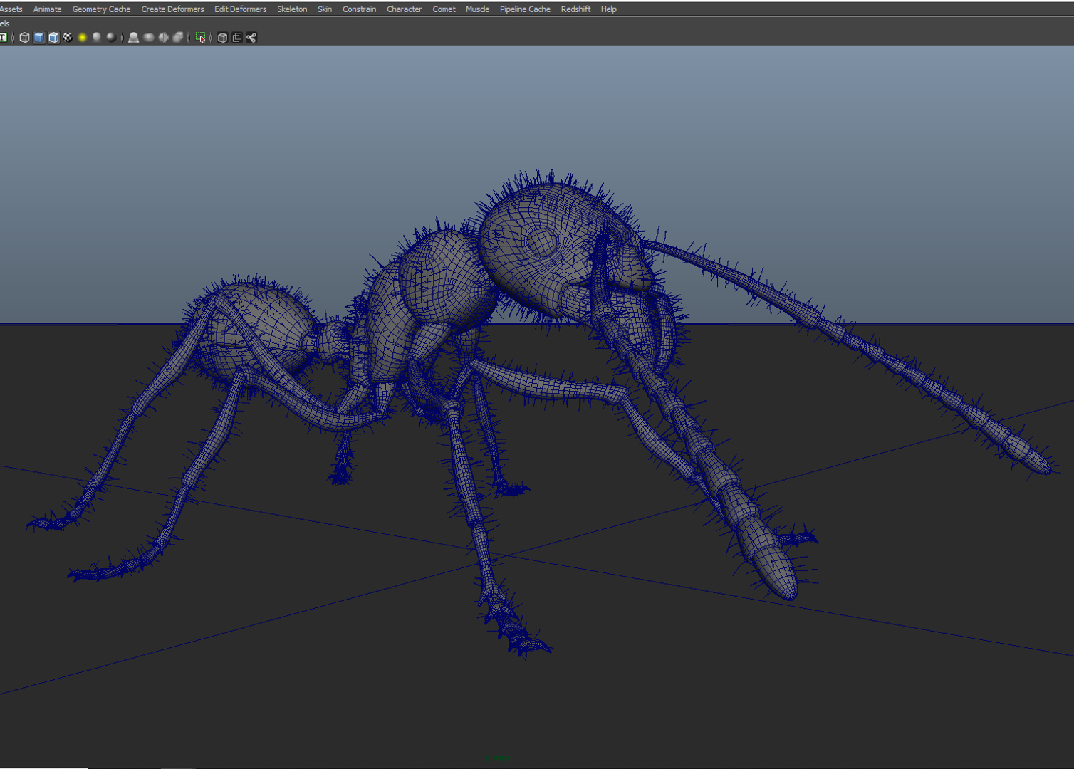 Ant rig 3D model - TurboSquid 1368279