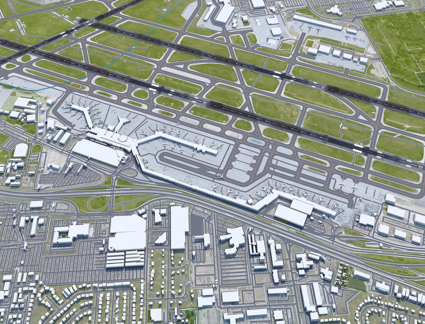 Saint Louis Airport Model - TurboSquid 2016212