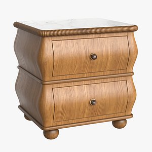 3D Soho Home Esmeray Bedside Table model