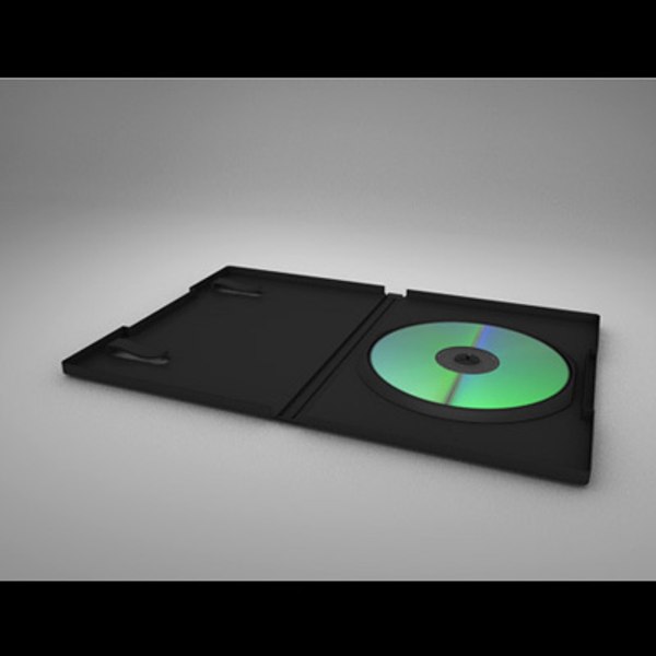 3d dvd case cd