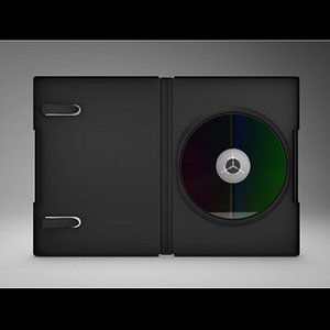 3d dvd case cd