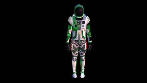 3D Astronaut Spacesuit Brazil