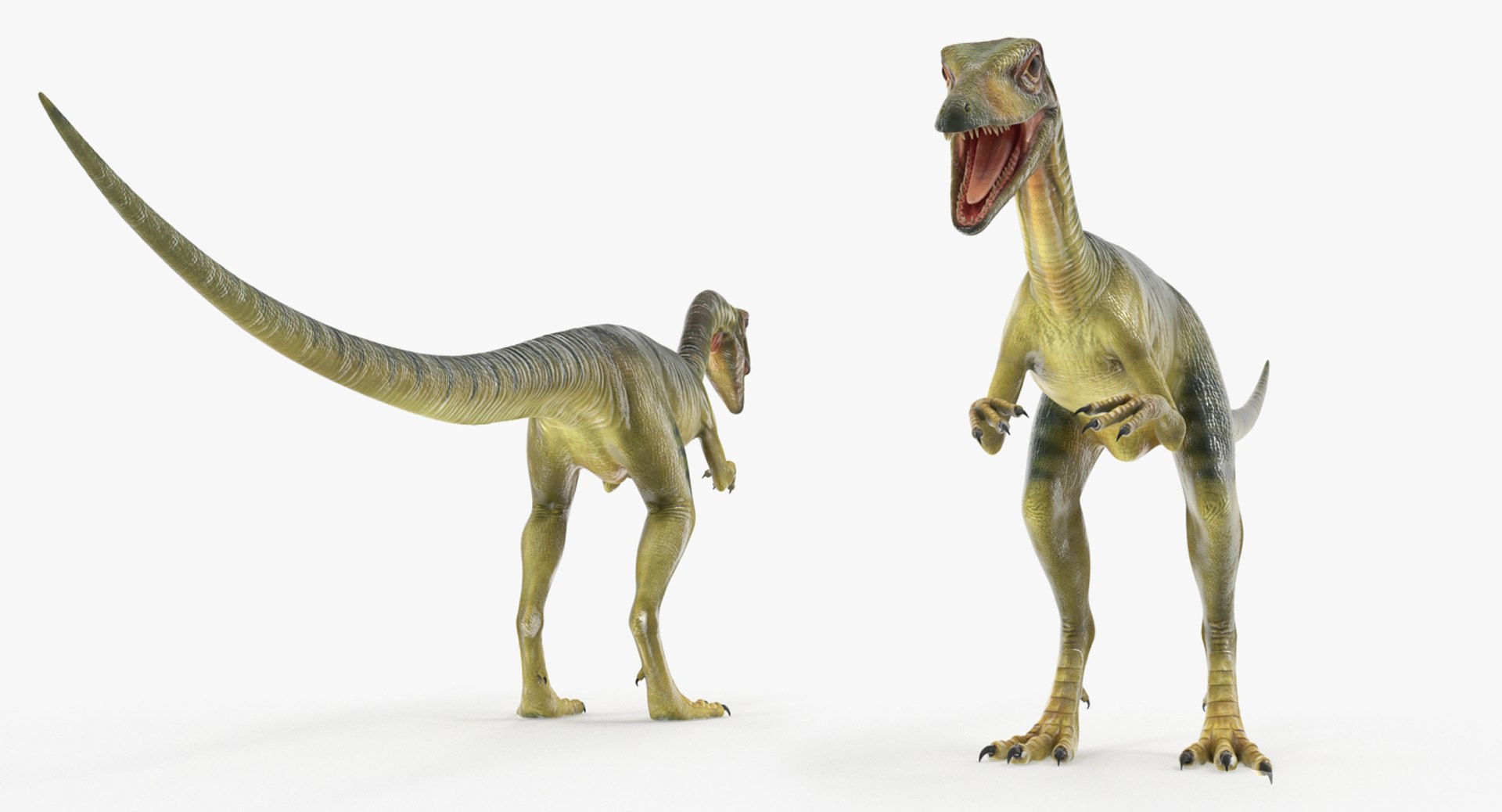 3D model compsognathus dinosaur run pose - TurboSquid 1284707