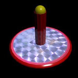 3d model spinning toy ace