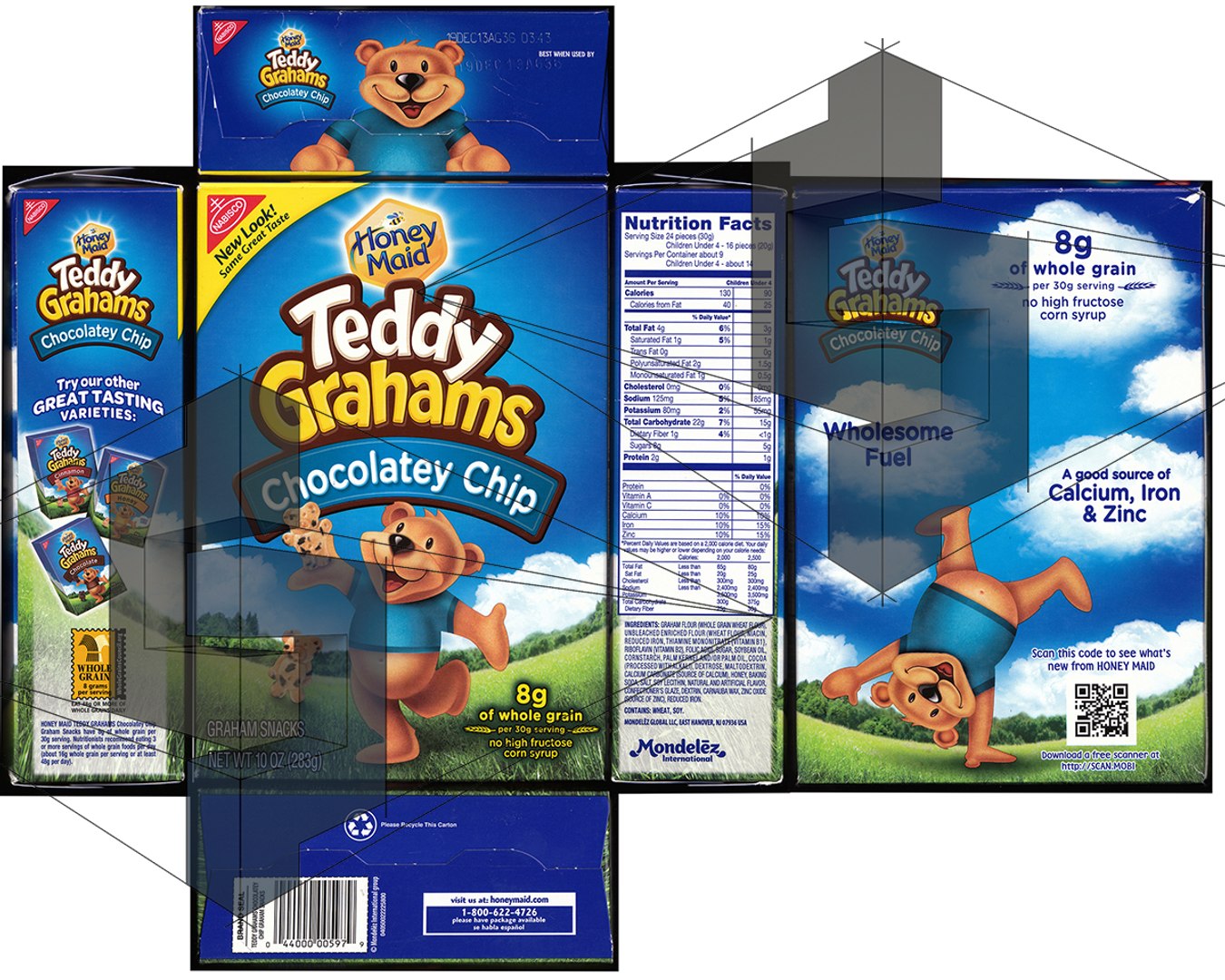 3d 3ds teddy grahams chip