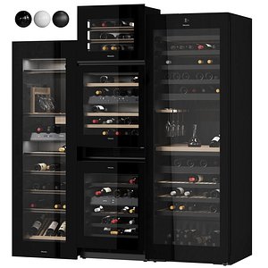 3D model Miele Wine Coolers 01