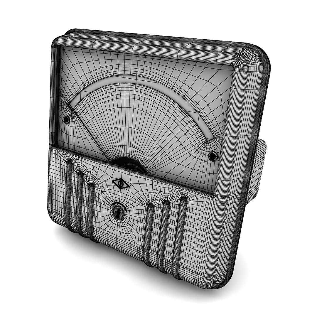 3D Analog Voltmeters Vol 3 Model - TurboSquid 1620943