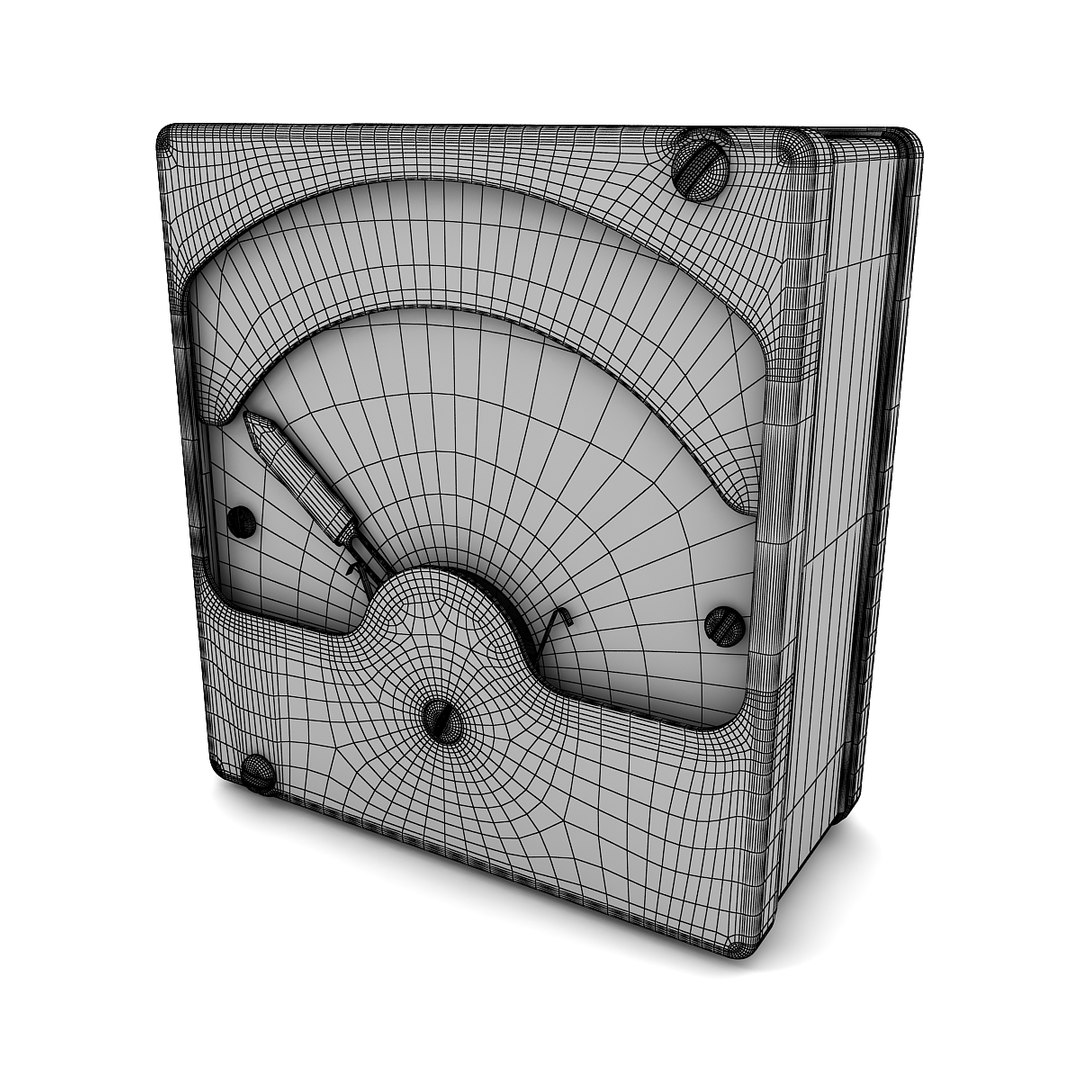 3D Analog Voltmeters Vol 3 Model - TurboSquid 1620943