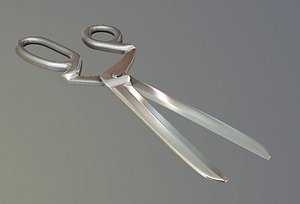 tailor scissors 3d model