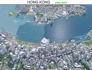 city area building 3D model