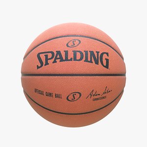 clean spalding basketball ball model