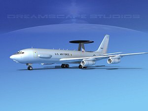 boeing e-3 sentry obj