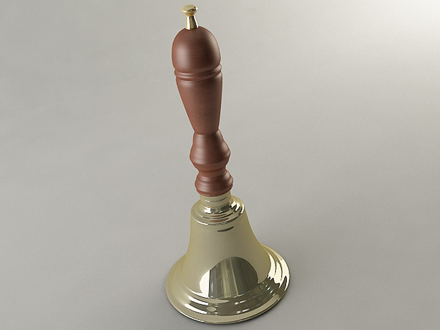 3D Bell Handbell - TurboSquid 1300357