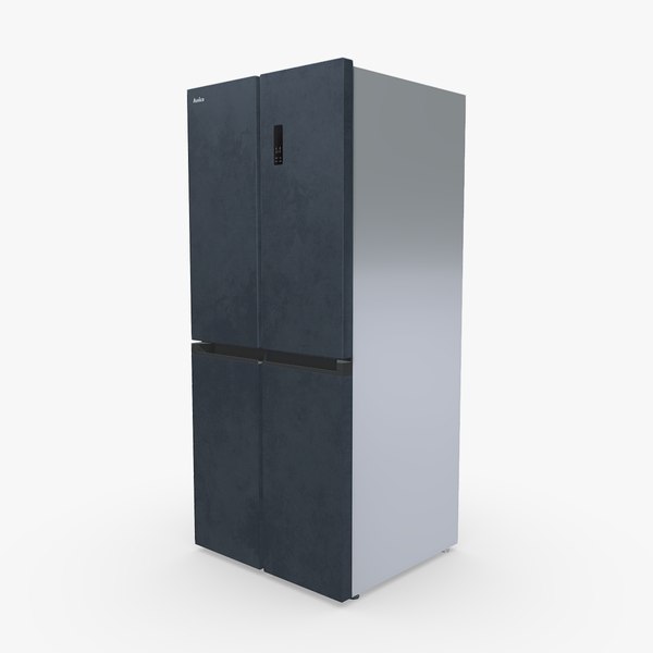modelo 3d Fridge Amica 3DFBX Silver 3D Model - TurboSquid 2020893