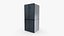 Frigorifero Amica 3DFBX Silver Modello 3D