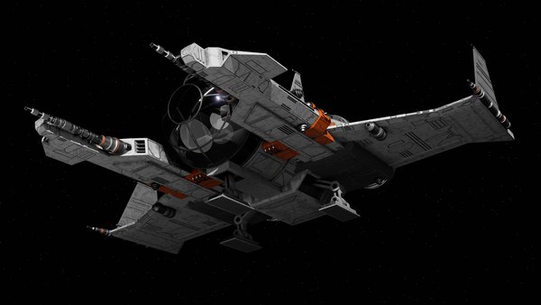 modelo 3d Modelo 3d de nave espacial - Blender - TurboSquid 2249396
