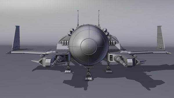 modelo 3d Modelo 3d de nave espacial - Blender - TurboSquid 2249396