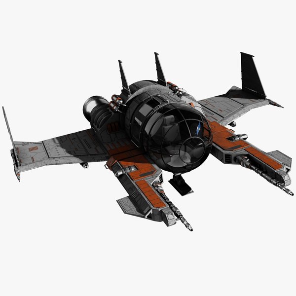 modelo 3d Modelo 3d de nave espacial - Blender - TurboSquid 2249396