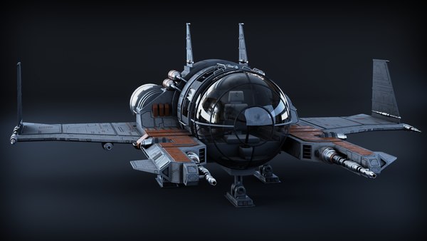 modelo 3d Modelo 3d de nave espacial - Blender - TurboSquid 2249396