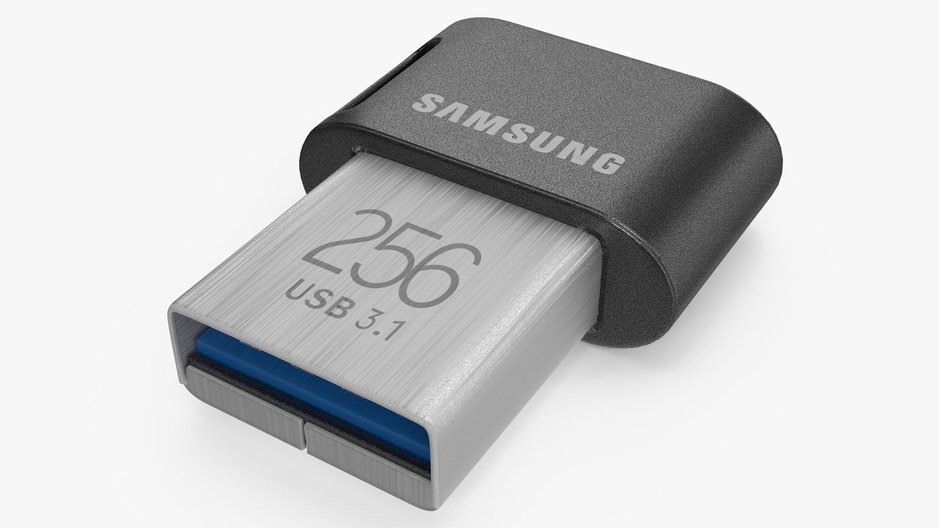 Flash Drive Samsung 256Gb 3D model preview