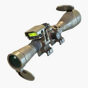 3D model Optical Scope 101 PBR