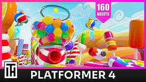 3D model Platformer4