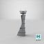 Airport Air Traffic Control Tower with Interior Generic