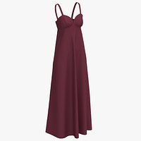 Bias-cut Slip Dress