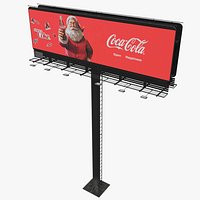 Trivision Billboard with Rotating Prisms Brand