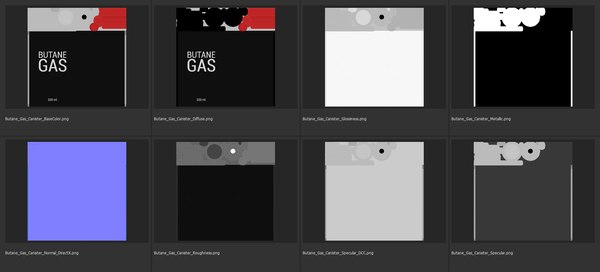 modèle 3D de Bidon de gaz butane - TurboSquid 2103883