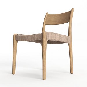 Gloster Lima Dining Chair 3D