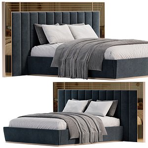 Badem Metal Bed By Evgor luxury