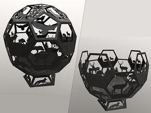 3D animation metallness