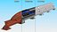 Tren bala chino Maglev sobre rieles