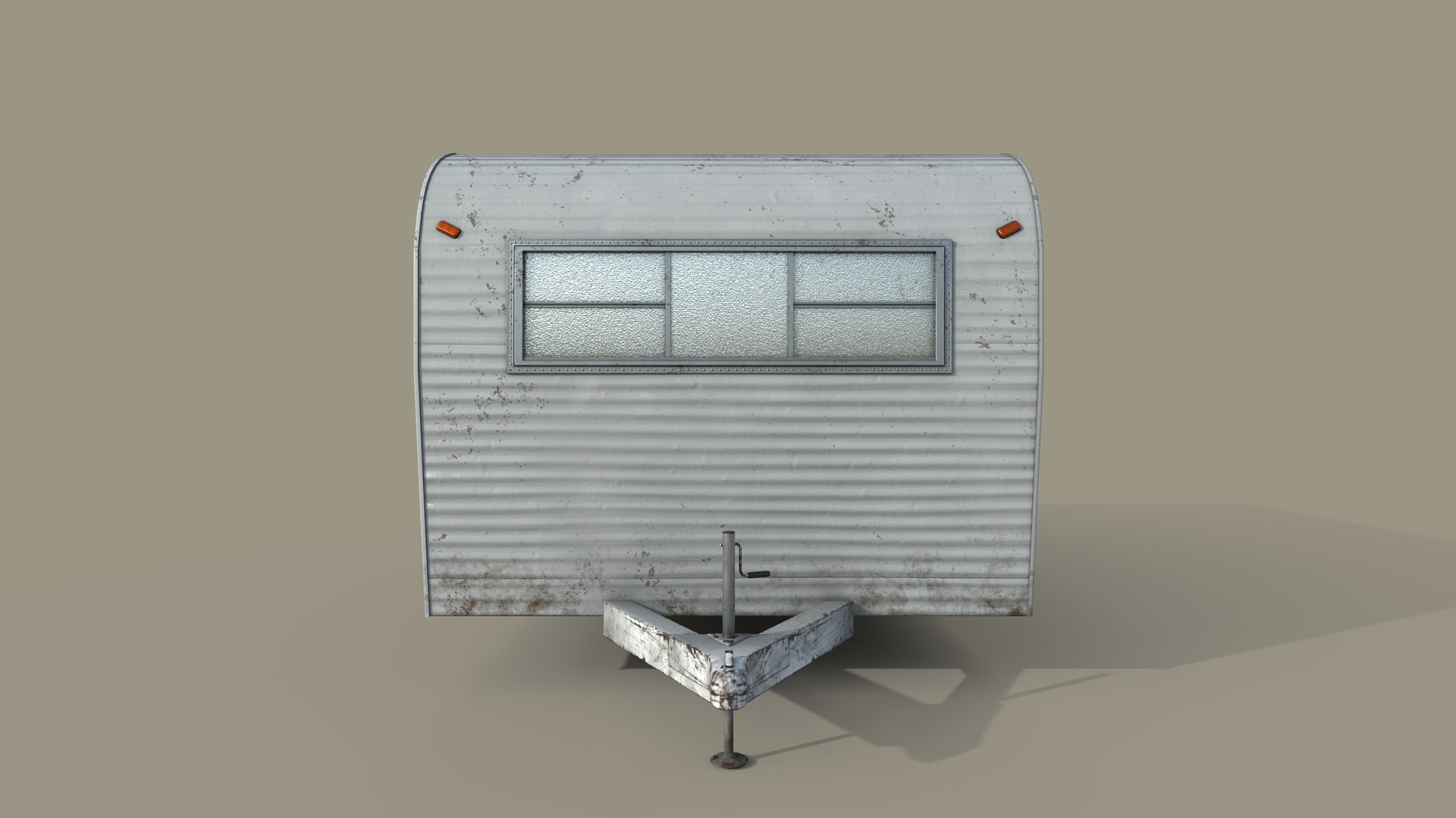 3D Old Camper - TurboSquid 1821937