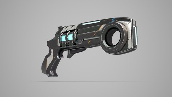 sci fi laser pistol