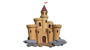 Castle. Build animation