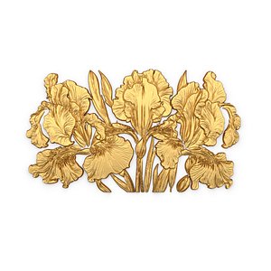 mural classic flowers decor ornament 14 3D