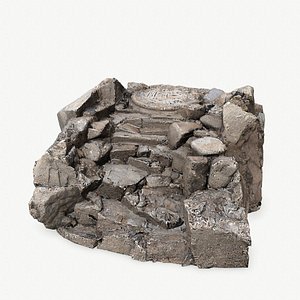 old temple 3D model