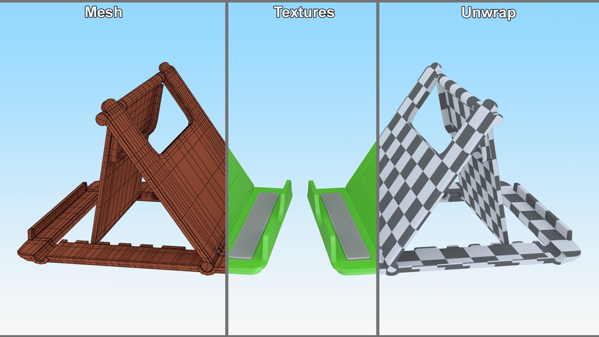 3D Stand for Phone Holder Green With Adjustable Tilt Angle Desktop https://p.turbosquid.com/ts-thumb/4d/yGPMLo/ZN/standforphoneholdergreenwithadjustabletiltangledesktopvray3dmodel010/jpg/1663596427/1920x1080/fit_q87/4fc33d51bafe3187822e8329f4b88496ba2faa52/standforphoneholdergreenwithadjustabletiltangledesktopvray3dmodel010.jpg